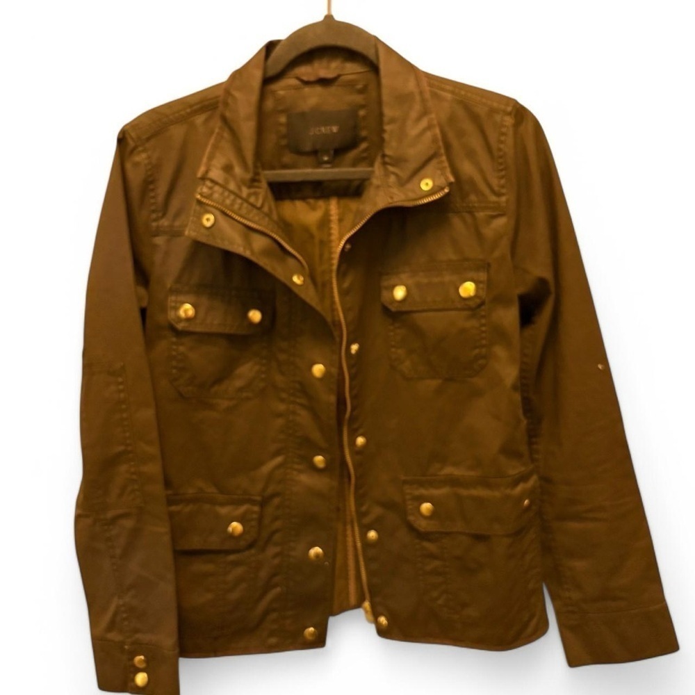 J. Crew woman’ olive green Jacket